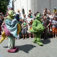 Parada smoków dla dzieci