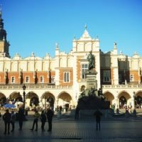 Jesień - krakowski Rynek