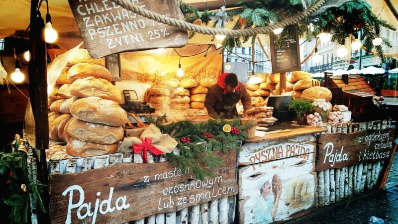 Targi świąteczne Kraków - piekarnia