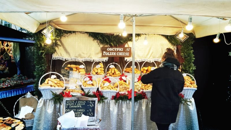 Targi świąteczne na Rynku w Krakowie